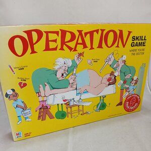 Operation Skill Game Brain Freeze Milton Bradley 2004 Edition Complete
